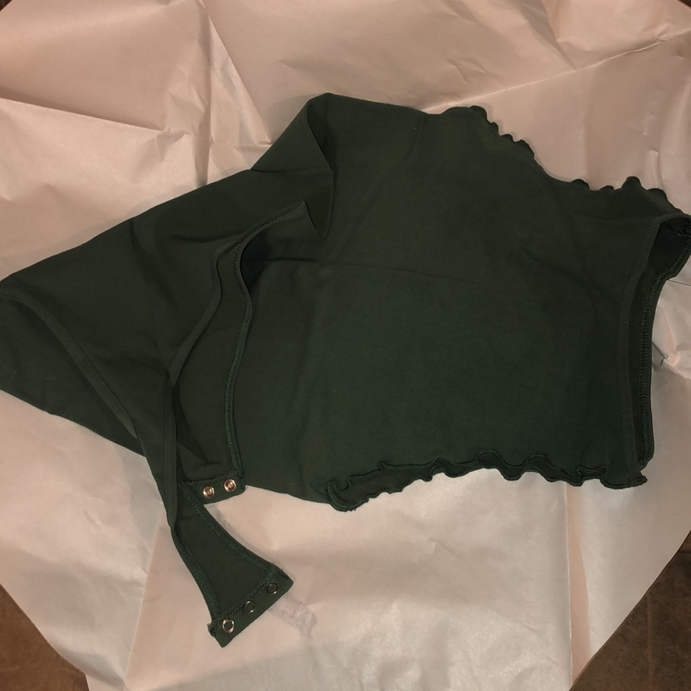 Free People Feels Right Olive Seamless Bodysuit - Picture 8 of 8
